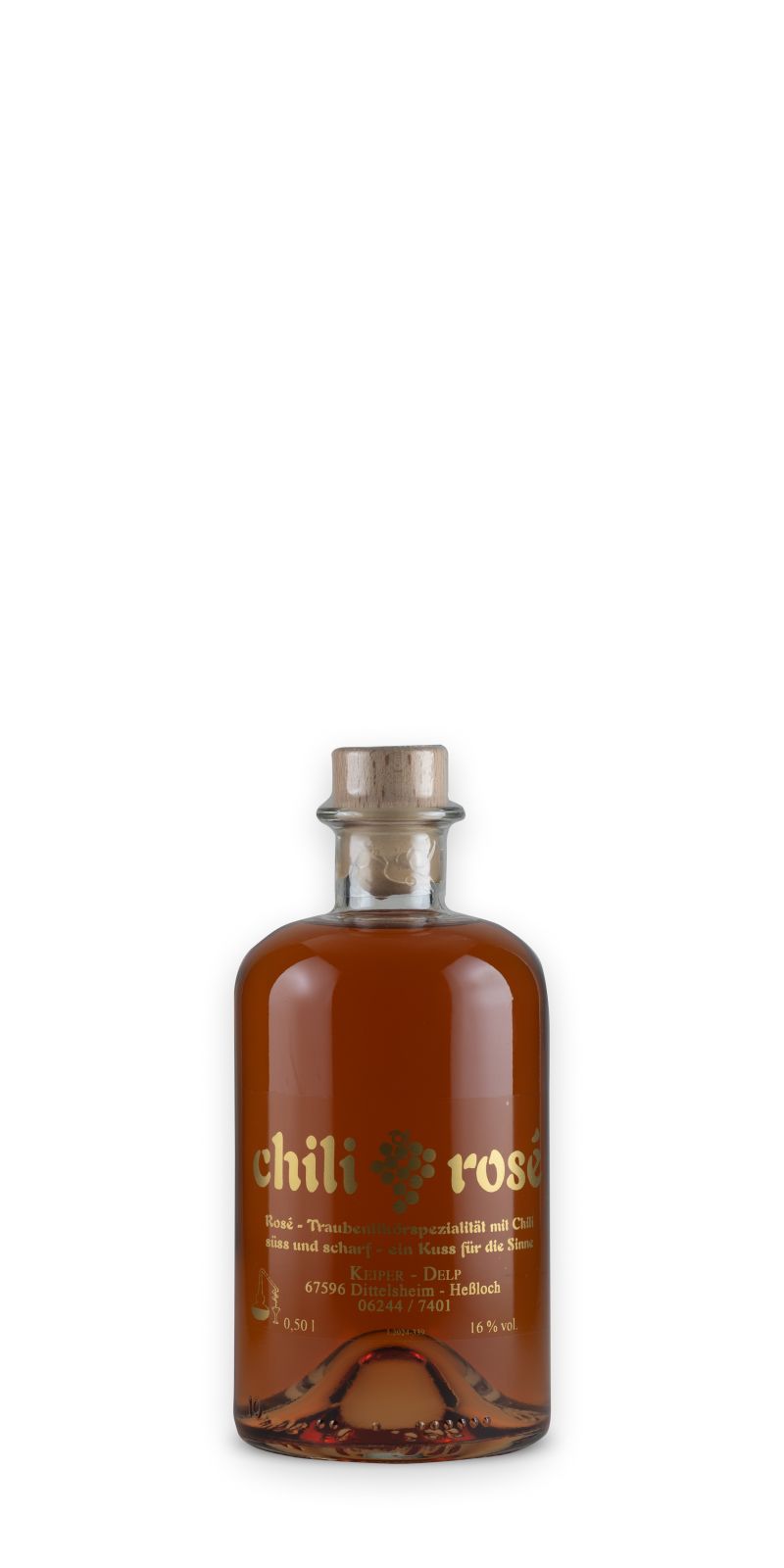 <br>Artikel-Nr.: L.30<br>Chili-Rosé-Likör     0,5l<br>